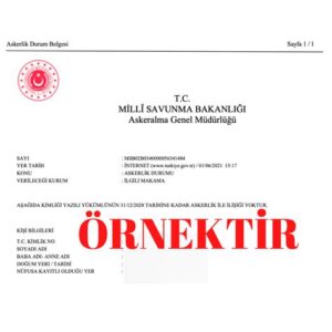 Askerlik Durum Belgesi: Nasıl Alınır?