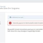 Sefer Görev Emri Sorgulama: Bilgi Edinme Yöntemleri