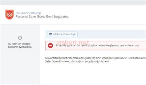 Sefer Görev Emri Sorgulama: Bilgi Edinme Yöntemleri