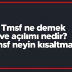T Nedir? Kısaltması Hakkında Bilgiler