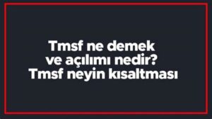 T Nedir? Kısaltması Hakkında Bilgiler