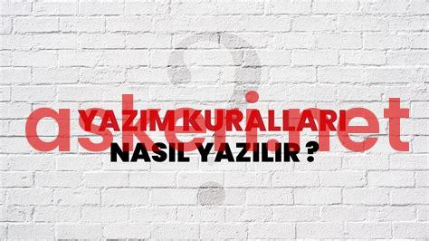 TSK Nasıl Yazılır? Doğru Kullanım Kuralları